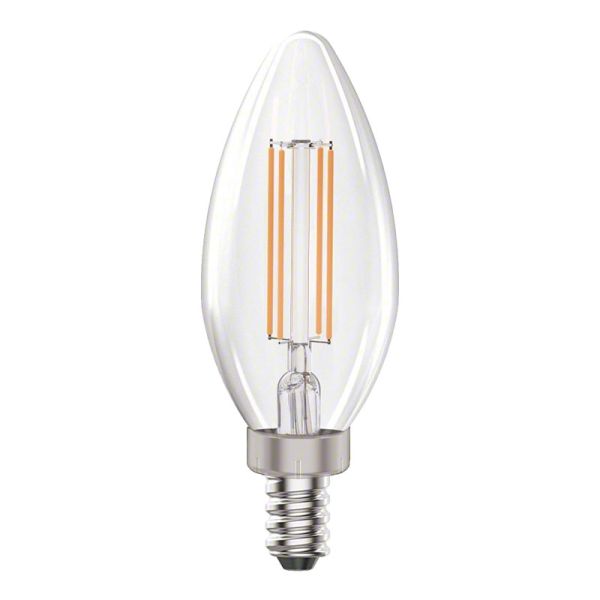 Filament Candle E12 40W Warm White LED 6-Pack