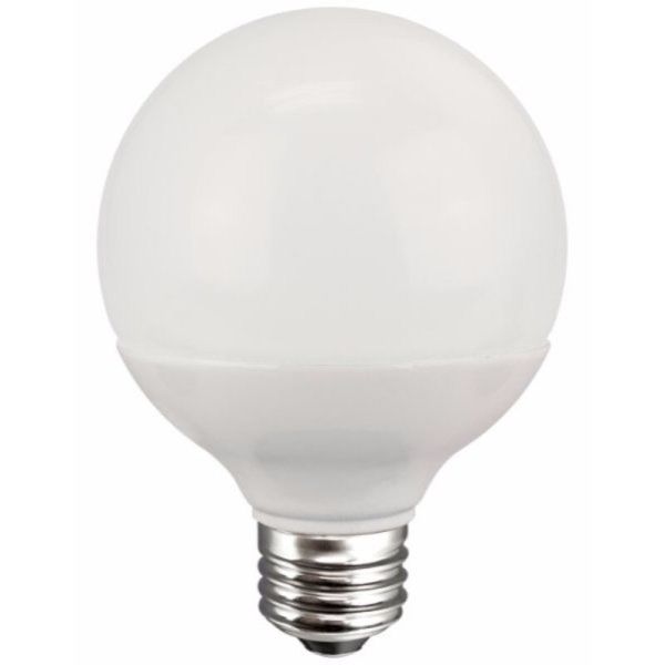 40w equivalent G25 Frosted Globe 6-pack